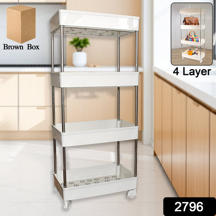 Home Serve four layered kitchen rack for organized storage