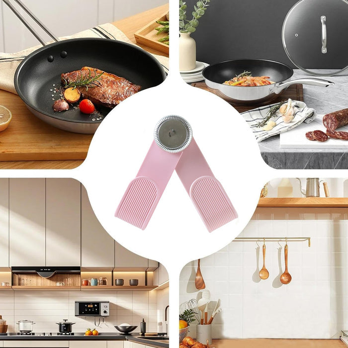 Kitchen pot lid organizer clip for everyday use