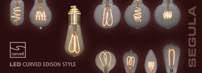 Ampoule Led - Globe 95 Curved Golden