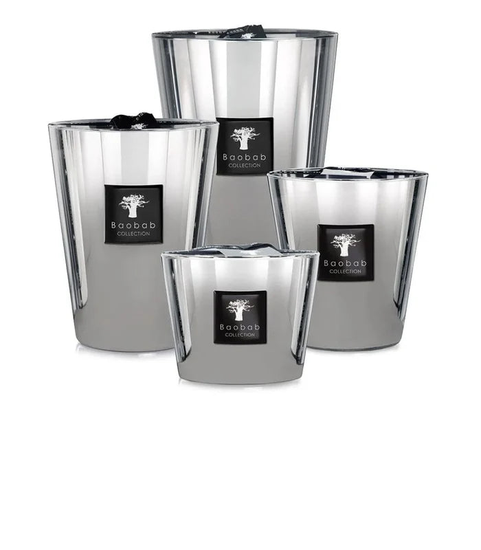 Bougies parfumées Baobab - Platinum