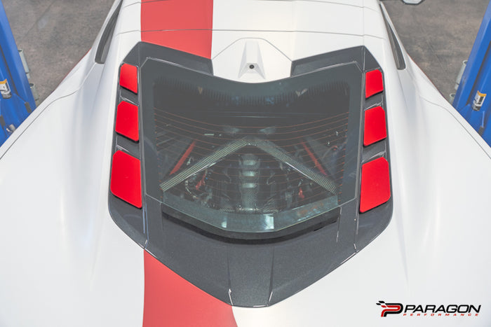 C8 Corvette Coupe Dry Vent Blocks - 7pc Kit