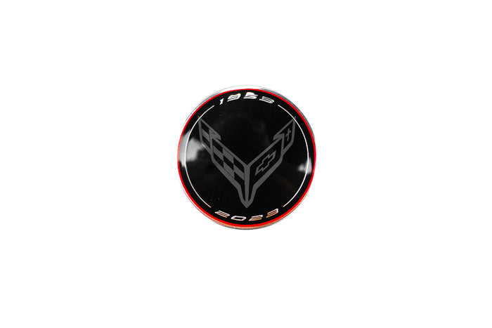 C8 Corvette 70th Wheel Center Caps