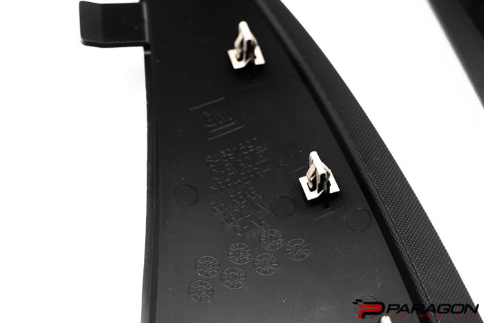C8 Corvette Rear Splash Guards - Stingray