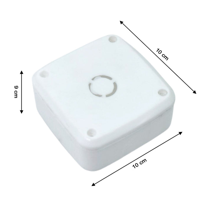 Interior view of the durable camera box, showing ample space for devices.