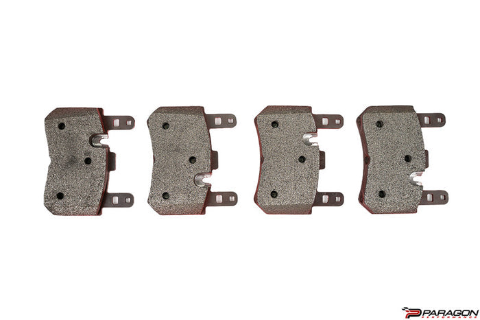 Carbotech 1521 C8 Corvette Z06 Rear Brake Pads - Iron Rotors