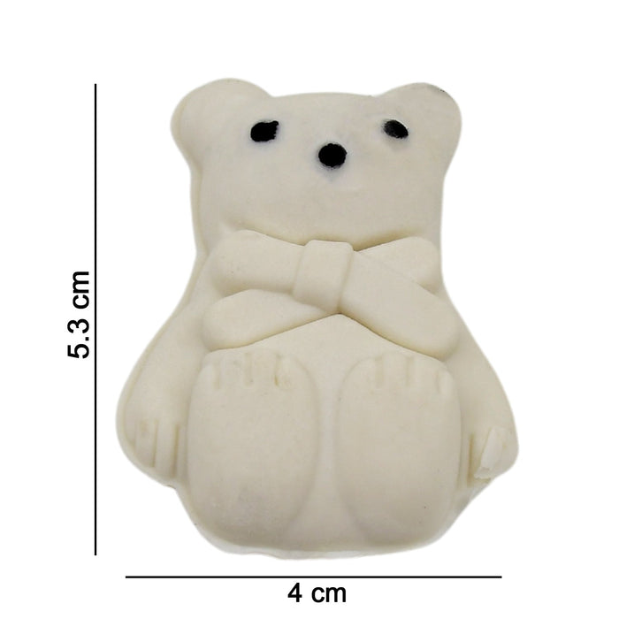 Group of colorful cartoon erasers, inspiring creativity in children.