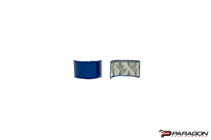 CCS C8 Corvette Blue Carbon Fiber 12 Oclock Steering Wheel Trim
