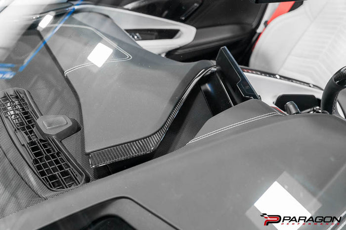 CCS C8 Corvette Carbon Fiber 3PC Upper Dashboard Trim
