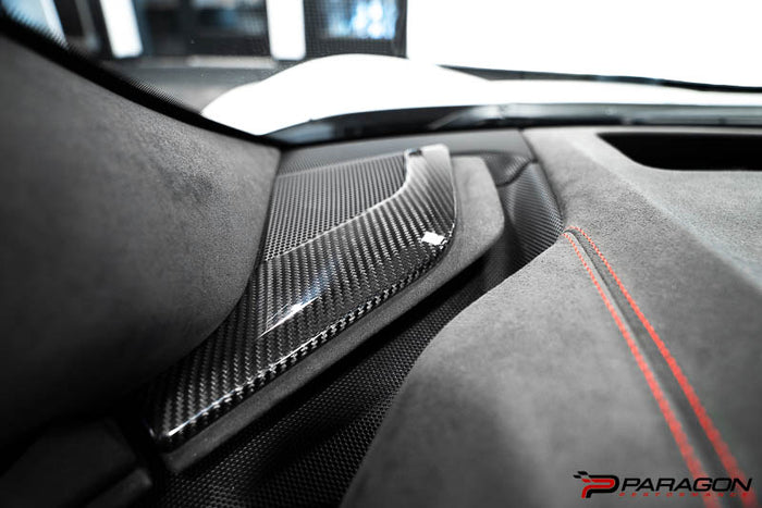 CCS C8 Corvette Carbon Fiber Dashboard Speaker Trim - Right and Left