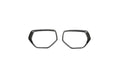 CCS C8 Corvette Carbon Fiber Mirror Inlays - Left & Right