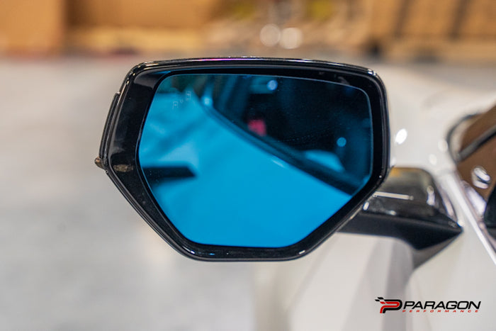CCS C8 Corvette Carbon Fiber Mirror Inlays - Left & Right
