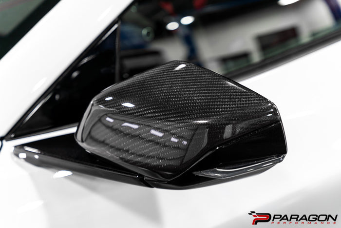 CCS C8 Corvette Carbon Fiber Mirror Overlays