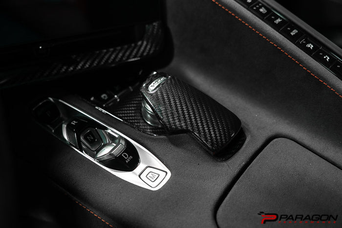 CCS C8 Corvette Carbon Fiber Mode Selector Overlay