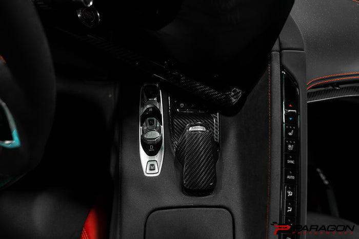 CCS C8 Corvette Carbon Fiber Mode Selector Overlay