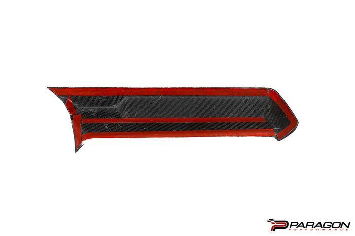 CCS C8 Corvette Carbon Fiber Radio Surround Overlay