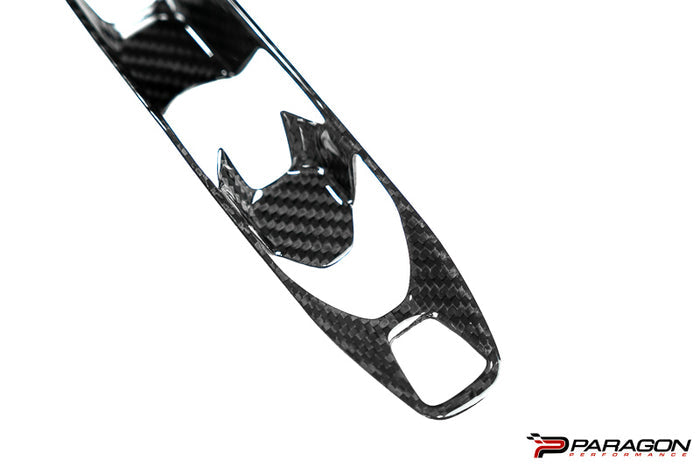 CCS C8 Corvette Carbon Fiber Transmission Control Outer Trim