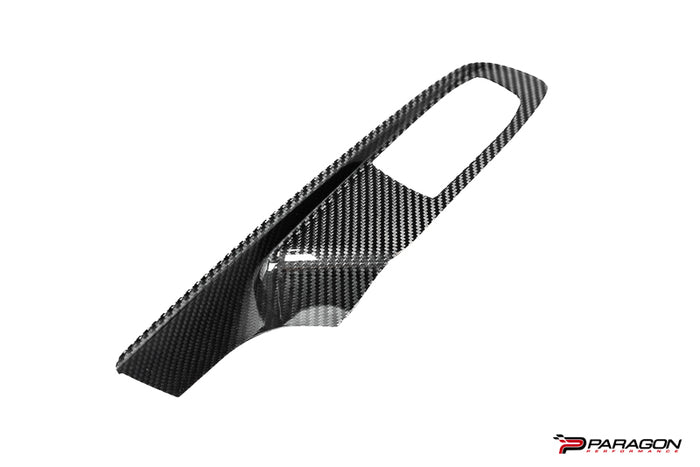 CCS C8 Corvette Carbon Fiber Window Switch Covers - COUPE