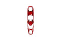 CCS C8 Corvette Red Carbon Fiber Transmission Control Outer Trim