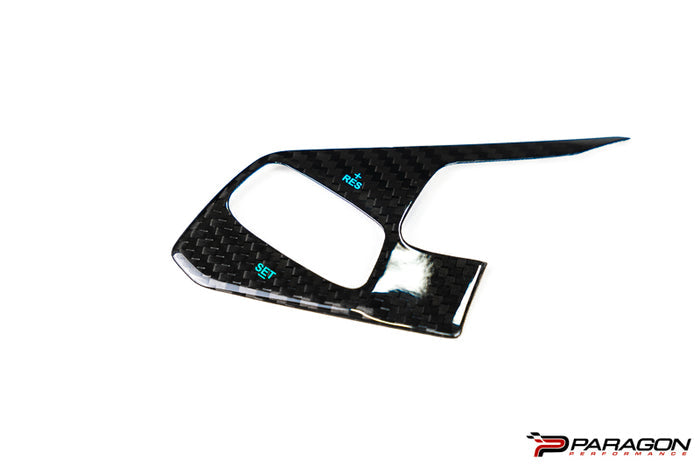 CCS C8 Corvette Steering Wheel Black Side Covers - 1LT Only - NON HEATED