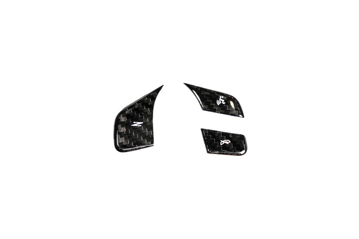 CCS C8 Corvette Steering Wheel Button Covers 1LT Only - NON HEATED