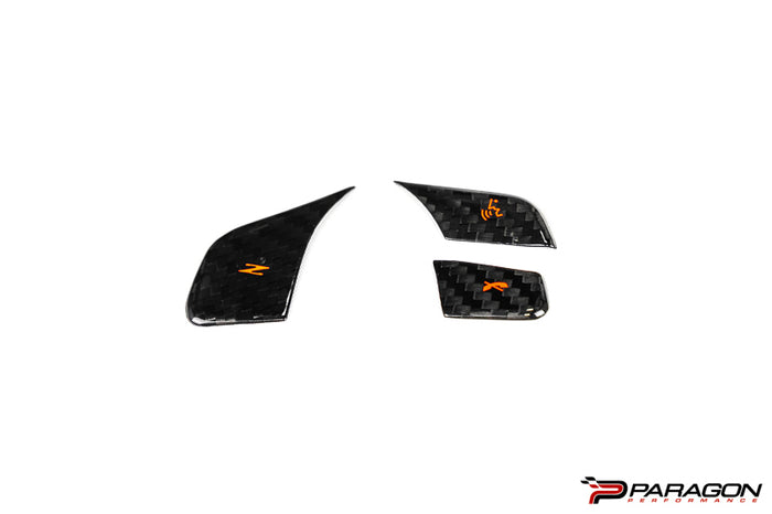 CCS C8 Corvette Steering Wheel Button Covers 1LT Only - NON HEATED