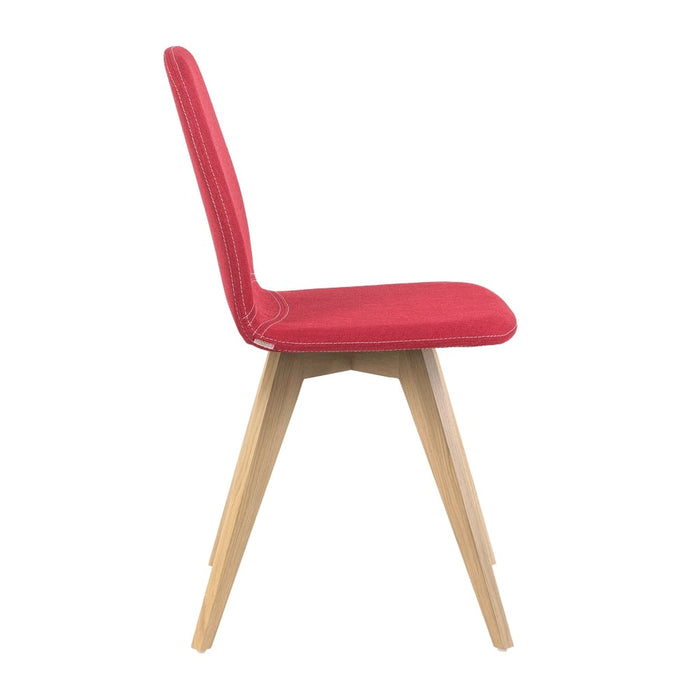 Mobitec Chaise Mood #11 M0110 avec base en bois personnalisée-02