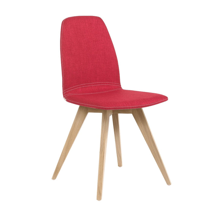 Mobitec Chaise Mood #11 M0110 avec base en bois personnalisée-03