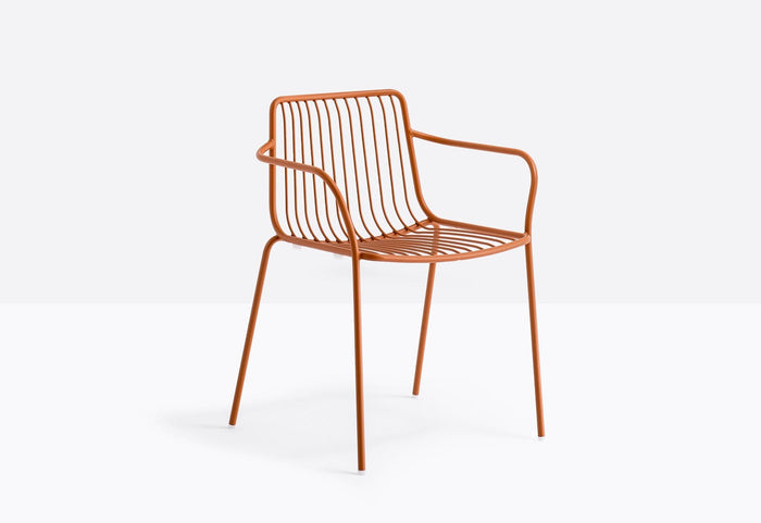 Chaise Pedrali avec accoudoir - Nolita