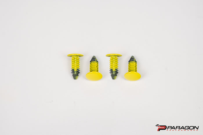 Chevrolet C8 Corvette Rear Spoiler Bumper Plugs - Sold as a set of four