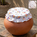 Cotton Matka Cover – Elasticated, Dust & Insect Protection