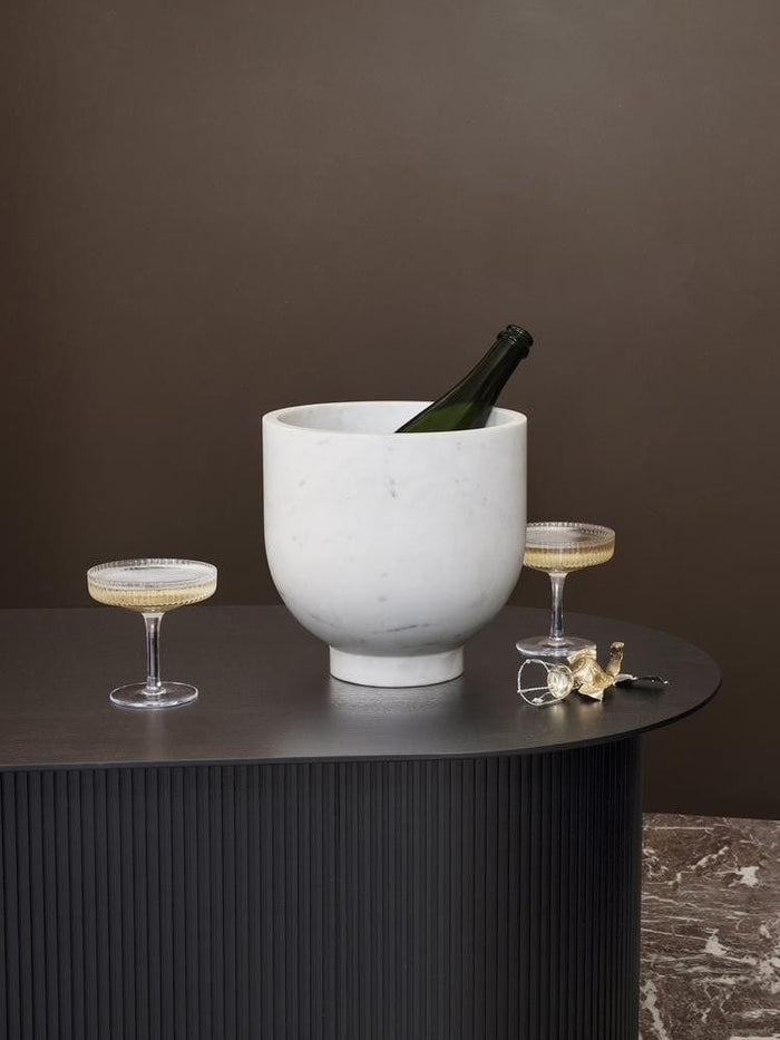 Coupes à Champagne Ferm Living - Ripple (set of 2)