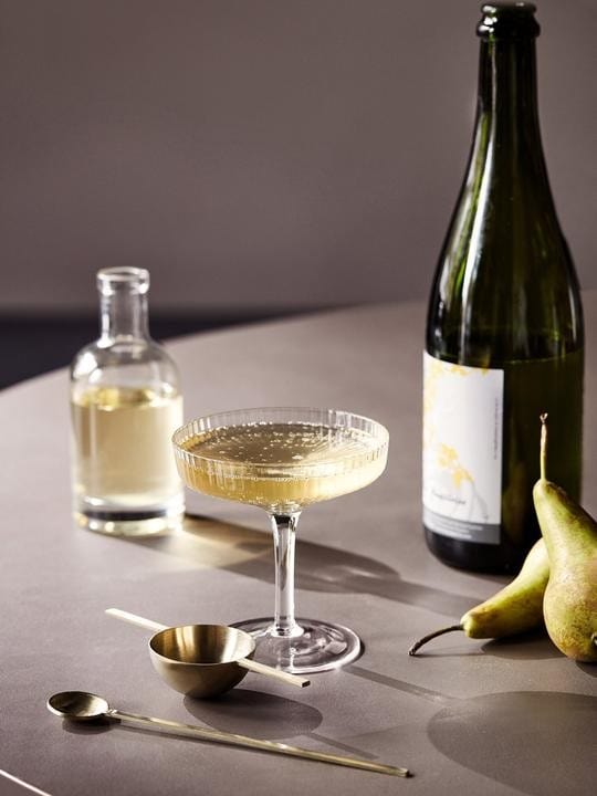 Coupes à Champagne Ferm Living - Ripple (set of 2)