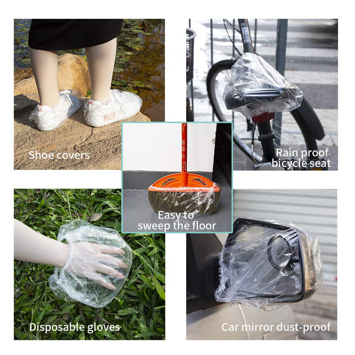 Waterproof and elastic shower caps ensuring dry hair at home.