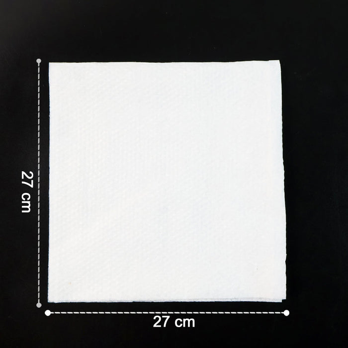 Luxe soft and absorbent disposable tissue napkins for table setting