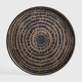 Ethnicraft Plateau en Bois Beads, petit, rond, 48x48x4 cm, design tribal