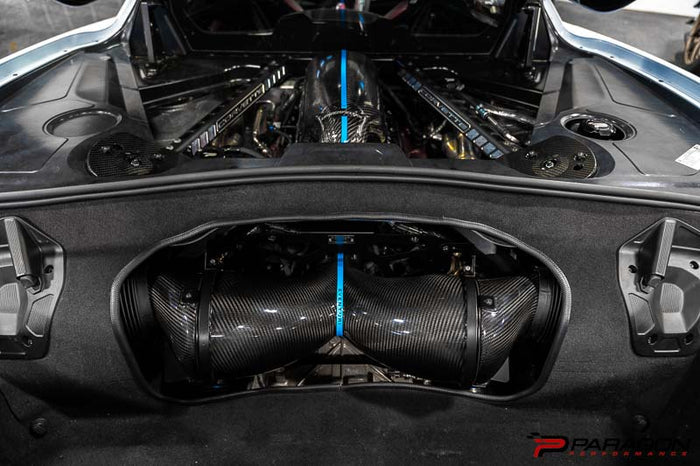 Eventuri C8 Corvette Intake Vinyl Stripe - Blue, White or Yellow