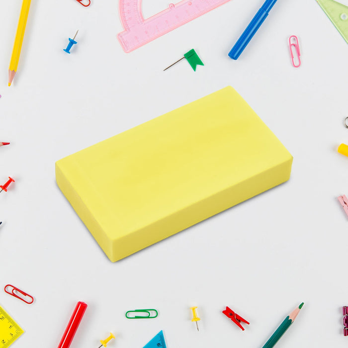Collection of mix design erasers for children, vibrant and fun.