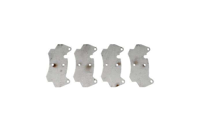 GiroDisc C8 Corvette Z51 Titanium Brake Pad Shields -  Front