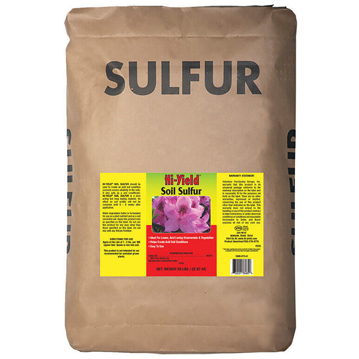 HI YIELD SOIL SULFUR - 50 LBS