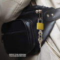 Side view of the FortiLock Imitation Copper Lock, highlighting its robust design.