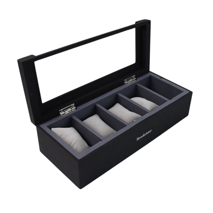 Multi-function ring and bling jewellery storage box with transparent lid
