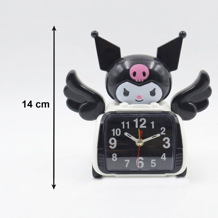 Colorful cartoon clock for kids' room decor