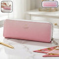 Closed premium makeup brush storage pouch with zip closure