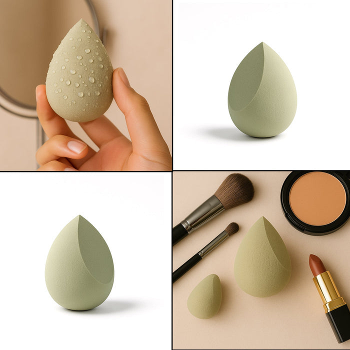 BeautyBare makeup sponge in its packaging, ready for delivery.