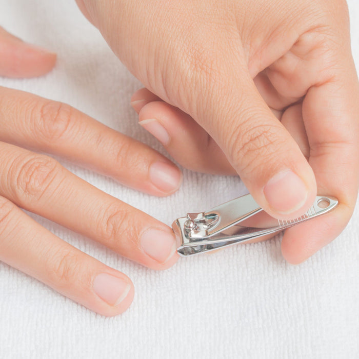 Portable manicure and pedicure grooming kit perfect for travel and storage