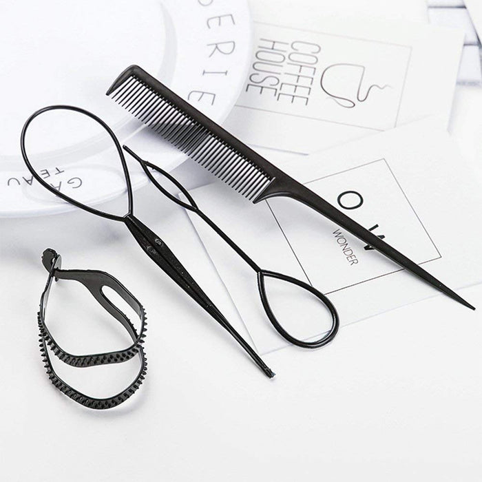 Hair styling comb kit for quick styling