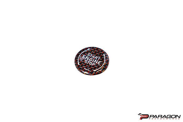 Carbon with Red Weave