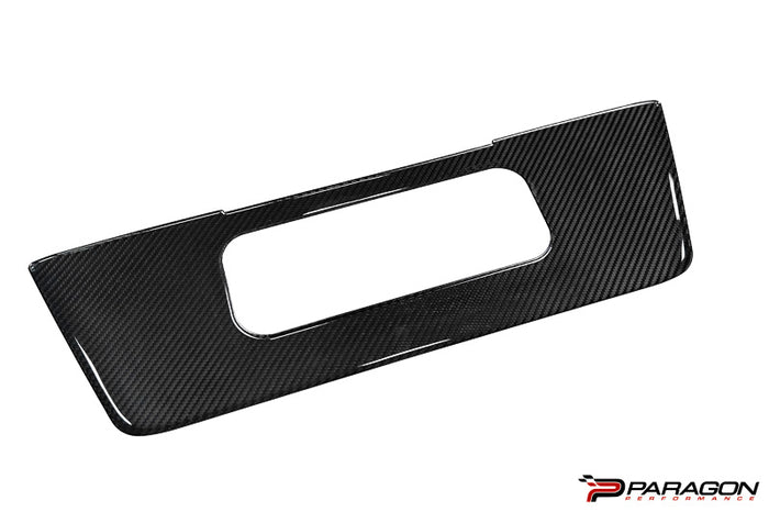 Paragon Performance C8 Corvette ERAY & Z06 License Plate Insert - Carbon Fiber