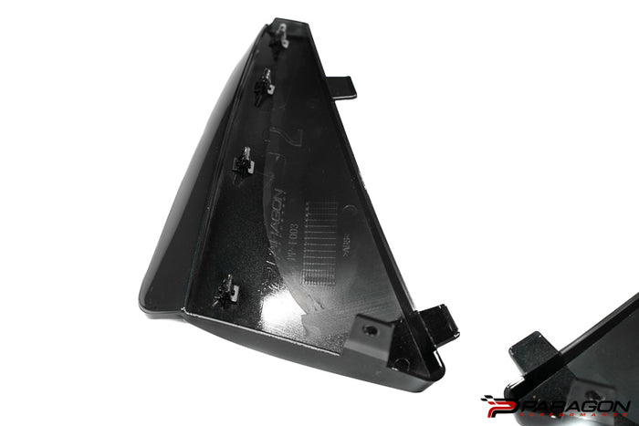Paragon C8 Corvette Extended Splash Guards - Carbon Flash