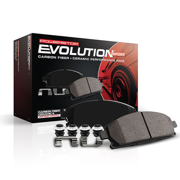 PowerStop Z23 Evolution Sport C8 Corvette Z51 Rear Brake Pads